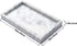 Noble Natural Marble Tray for Desktop, Kitchen, Vanity, Bathroom, Stone Organizer for Tissues, Candles, Soap (Cloud