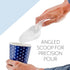 Darware Ice Maker Scoop with Holder, 2-Piece Set for Counter Top Ice Makers and Machines