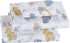 Linen Plus Sheet Set Kids/Teen Excavator Cement Dump Bulldozer Construction Vehicles White Green Yellow