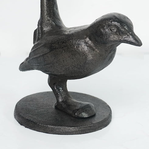 DreamsEden Vintage Bird Stand Paper Towel Holder - Small Cast Iron Birdy Paper Towel Stand Home Bedroom Bathroom Toilet