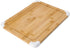 Farberware Nonslip Bamboo Cutting Board, 11x14 Inch with Juice Groove, White