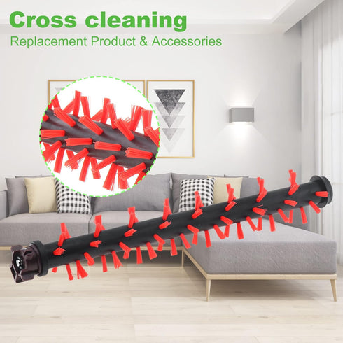 Area Rug Brush Roll Pack of 4, Vacuum Cleaner Carpet Brush Roll for Bissell Crosswave 1866/1785