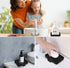 HFengQ 2 Pack Silicone Soap Dish with Drain, Bar Soap Holder for Shower,Bathroom and Kitchen Sink Organizer,Self