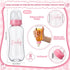 8 Sets Bottle Chug Baby Shower Games Juegos Para Plastic Baby Bottles Bibs Disposable Diapers Gender Reveal Games Baby