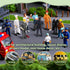 7pcs People Everyday Heroes Figurine Toys: Human Figurine Pilot Postman Baker Mailman Policeman Construction Worker