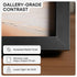 15x21.25 15 21.25 21.25x15 15by21.25 Set 1 Homeforia Black Puzzle Frame, High End Metal x Picture Frames without Mat