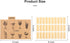 Outus 36 Pieces Recipe Card Dividers Tabs Include 24 Labelled and 12 Blank Tabs 60 Adhesive Labels Fit 4 x 6 Inch Cards for Recipe Box Organize (Classic Style) by Outus