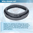 Upgraded MDS47123602 Washer Door Gasket Boot Seal Compatible with LG and Kenmore Washing Machines, Replaces AH3535210,