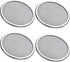 QurHapzy 12 Pack Sprouting Lids,304 Stainless Steel Screen Filter Strainer Lid for 2.75