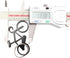 SWATOM Bicycle Bottle Opener with Keychain, 6PCS Accessories