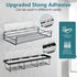 KaiwayInno 4 Pack Shower Caddy Adhesive Replacement, Strong Shower Shelf Adhesive Hooks for Corner Shelf Basket