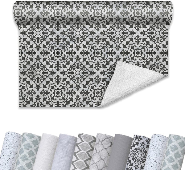 Con-Tact Brand Grip Prints Non-Adhesive Non-Slip Counter Top, Drawer/Shelf Liner, 12" x