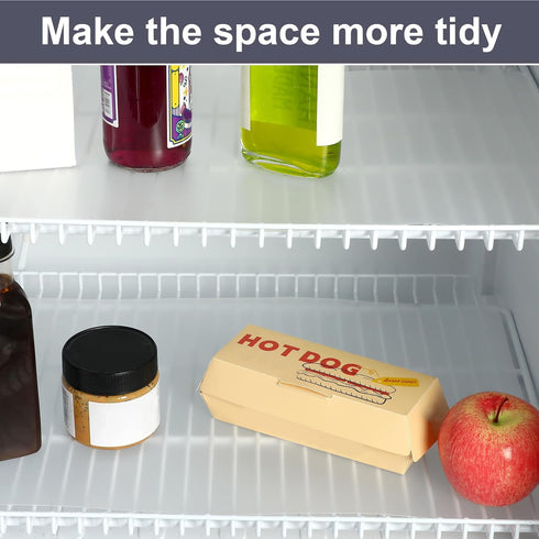 4 12 48 Inch Barydat Pcs Frosted Plastic Wire Shelf Liner Clear Frosted Hard Refrigerator Shelf Mats Non Adhesive