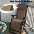 Ostlttyn Zero Gravity Chair Replacement Pillow Headrest with Elastic Band, Universal Soft Removable Padded Cushion Head
