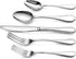 Artaste 56389 Rain 18/10 Stainless Steel Flatware Set, 20-Piece, Service for 4
