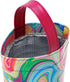 Enesco Izzy and Oliver EttaVee In the Groove Marbled Insulated Wine Carrier Bag, 14 Inch, Multicolor