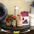 16Inch Lazy Susan Turntable - Heavy Duty Rotating Swivel Steel Ball Bearings - Flat Base Stand