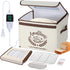 Amalflorid Folding Bread Proofing Box, Dough Proofer with 68-131 Temp Control & 99H