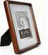 Oak Wood Photo Frame 8x10 Matted to 5x7, Solid Wood Photo Frame