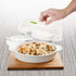 Set of 5 Microwave Plate Covers with Adjustable Steam Vents; Splatter Covers for Large & Small Food Plates