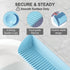 4 1Pack, Roslim Bathtub Splash Guard for Tub - Silicone Water Splash Guard with Suction Cups, Bath Toy Holder, Bathtub
