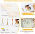 Set Liners,9 Inch 10 Inch FEIERYA Banneton Bread Proofing Basket with Round & Oval Sourdough Baking Kit