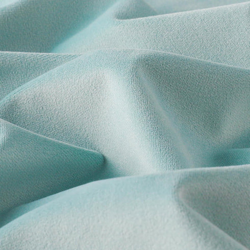 Mixhug Set of 2 Cozy Velvet Throw Pillow Covers, Turquoise, 18 x 18 Inches for Couch and Bed