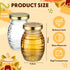 3.4 oz 12 Pack Baderke Mini Honey Jars Party Favors, Small Glass Honey Jar with Lids Empty Glass Jars for Baby Shower