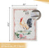 100% Cotton Kitchen Towel Campagne Maison d' Hermine, Set of 2, Super Soft, Quick Drying