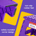 ACSTEP Folding Step Stool Portable Collapsible Plastic Step Stool, Foldable Step Stools, Non Slip Folding Stools