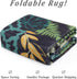 Runner Rug 2x6 Floral Washable Kitchen Runner, Modern Farmhouse Easy-Cleaning Hallway Rug, Green/Grey
