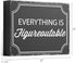 Barnyard Designs Wooden Box Sign, Motivational Desk Decor for Women, Inspirational Bathroom Shelf Decoration