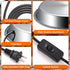 12 Inch 5 Chicken Water Heater Base, Gallons Poultry Drinker Heater Base with Thermostat and Power Cord, Automatic