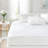 18 Queen Mattress Protector Waterproof- Washable Mattress Cover Queen Size Fitted Bed Pad Noiseless Plastic Protection