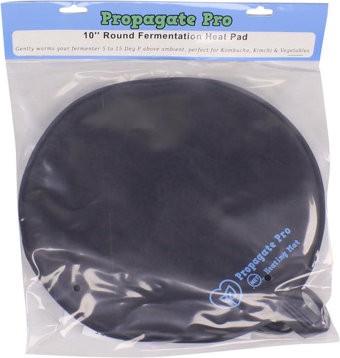 Brewing & Fermentation Heat Pad for Homebrew Beer & Wine, 120VAC 12 or 25 Watt Heating Mat, Safe for Plastic/Glass