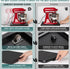 Appliance Slider, Wooden Sliding Tray for Coffee Maker, Kitchen Caddy Rolling Tray for Counter, Classic Black-Deep