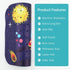 Tubozadi 40X16 Inch Bathtub Mat Kids Baby Non Slip Shower Mat Extra Long Toddler Anti Slip Bath Mats for tub Mat