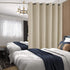 BGment Sliding Door Curtains for Patio 84 Inch Long, Room Darkening Blackout Curtains, Extra Wide Thermal Insulated