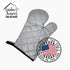 Caroline's Treasures DAC2569OVMT Westie Hippie Dawg Oven Mitt, Heat Resistant Thick Mitt for Hot Pans and Oven