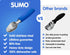 Frozen SUMO Stainless Steel Ice Cream Scoop With Ergonomic Handle - Sturdy, Dishwasher-Safe Scooper For Effortless
