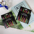 Birthday Cake Candles, Happy Birthday Colorful Candles with Holders Included (24 pcs)