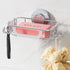 TAILI Soap Dish Holder with Hooks, Bar Soap Tray Saver Suction Cup