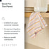 3-Pack Set GEOMETRY Kitchen Dish Cloths - Quick Dry Dishcloths for Kitchen - Premium Dish Rags with Geoweave - Stripe