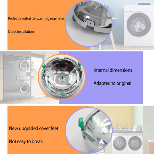 2024 UpgradeDC66-00887A Washer Pulsator Cap *2 For Samsung washing machine Replace DC66-00887B WA52M7750AW/A4 WA52M7750AV/A4 2-Year Warranty