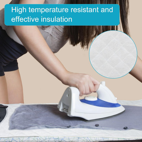 Over The Door Steamer Press Pad, Portable Ironing Mat for Handheld Steamer and Vertical Steamboard