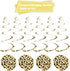 Boao 15 Pcs Cheetah Party Supplies, Leopard Hanging Swirls for Birthday Baby Shower Jungle Animal Themed Celebration