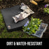 17.5x11, GORILLA GRIP Extra Thick Patent Pending Supportive Foam Kneeling Pad, Large Cushion Knee Pads for Gardening