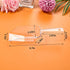 Roshtia 12 Pcs Plastic Serving Tongs Mini Kitchen Tongs Utility and Plastic Kitchen Scoops Clear Ice Scoop Mini Clear