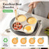 CAROTE Egg Pan Omelette Pan, 4-Cup Nonstick Granite Omelette Skillet - Pancake Pan and Healthy Egg Cooker Suitable for Gas Stove & Induction Cookware by CAROTE