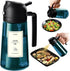 TrendPlain 16oz/470ml Blue Glass Olive Oil Sprayer for Cooking - 2 in